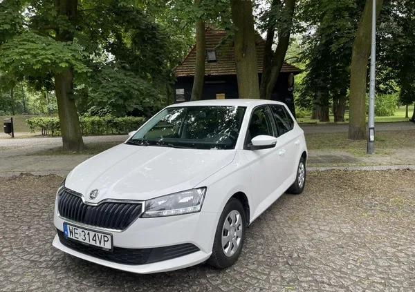 skoda Skoda Fabia cena 39500 przebieg: 109000, rok produkcji 2019 z Kalisz